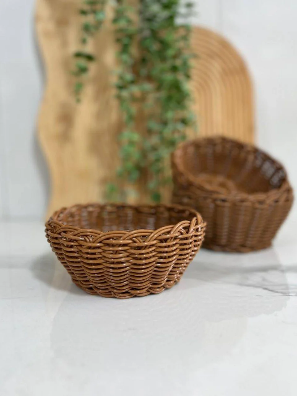 سبد سبزی حصیری