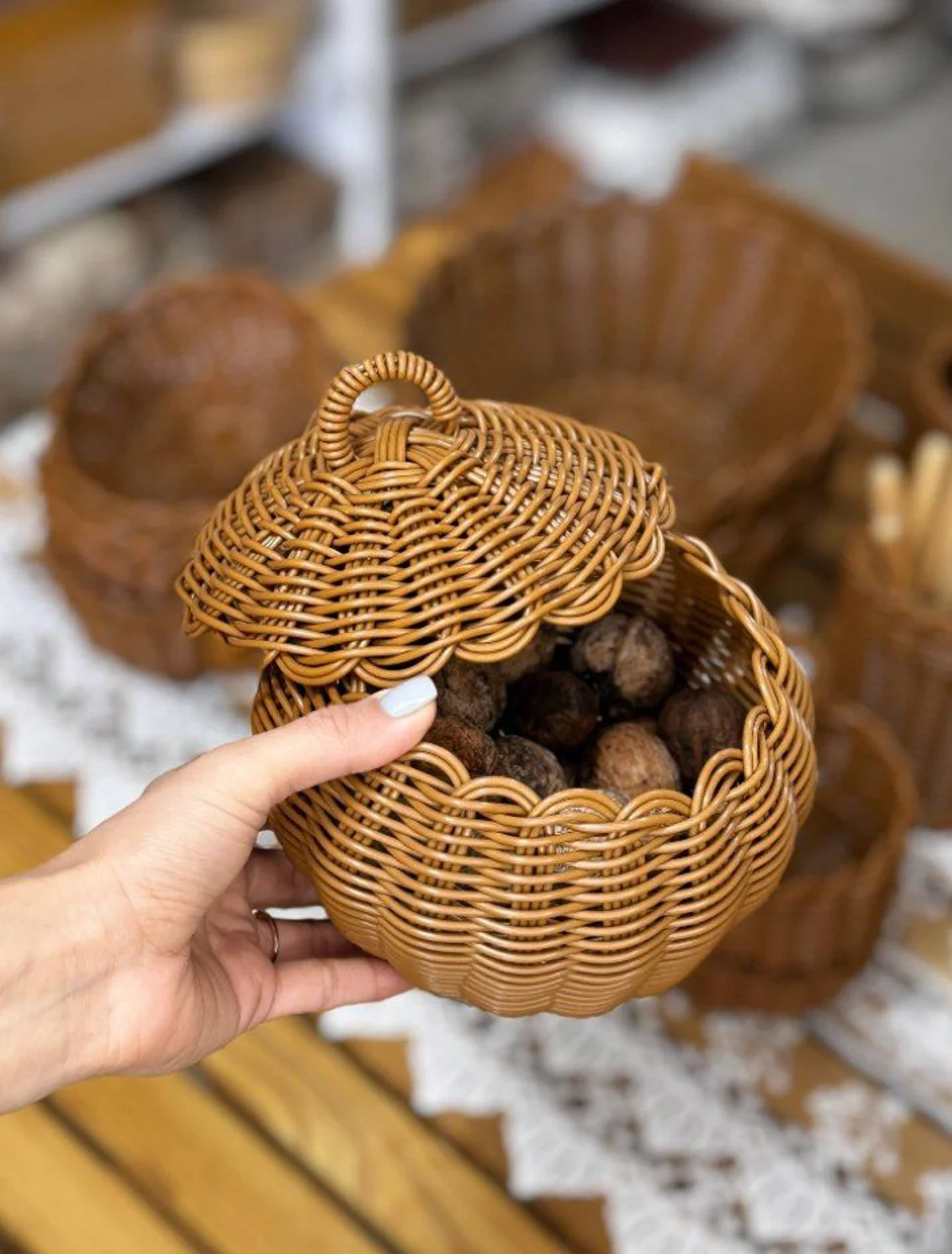 خمره بلوط حصیری